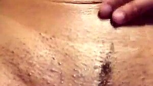 latina big ass masturbates alone