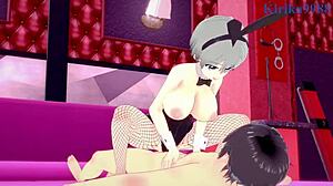 hana uzaki and yanagi uzaki bunny girl intense sex - uzaki-chan wants to hang out hentai