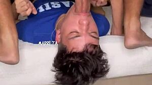 Pauzudo Destroys Novinho's Ass with Big Black Cock Bareback