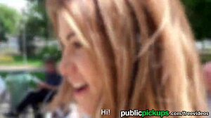 Busty Euro Teen 18+ Enjoys Outdoor Fuck in Park