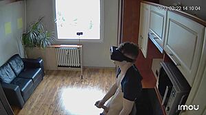 i watch skinny czech babe fuck on counter