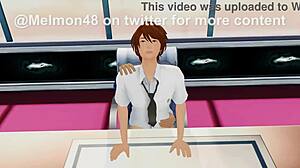 hey, dean's pet femboy gets slammed by school dean! 😜