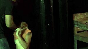 Holly Hendrix tied up, doggystyled in public!