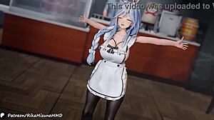 Watch Pekomama MMD R-18 Virtual Youtuber in a Sexy Connection Dance Solo.