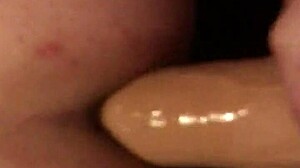 My GF pegs my hot ass deep with strapon 😈