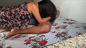 Morning hard sex with step-mom right after she wakes up.