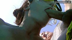 Minnie Manga, give me that hardcore blowjob underwater?