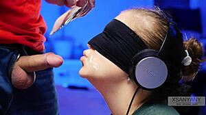 my best friend said let's play the taste game, but tricked me into swallowing cum - xsanyany.