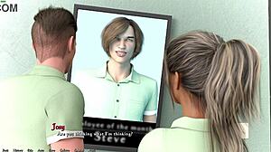 Meeting Josy in sexy outfit