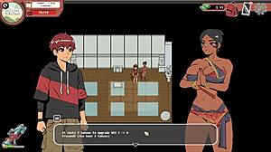 Feeling the taboo in spooky milk life hentai with indian yoga teacher