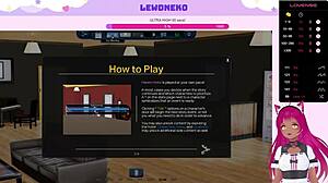 Vtuber Lewdneko is playing Harem Hotel part 1, it's so exciting