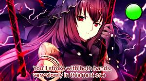 i gives you scathach's special stamina training in fate go femdom edging hentai joi pov