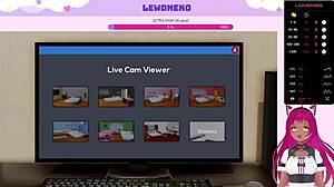 Vtuber Lewdneko is playing Harem Hotel part 1, it's so exciting