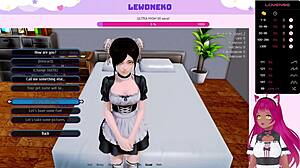 Vtuber Lewdneko is playing Harem Hotel part 1, it's so exciting