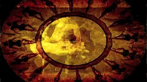 Vintage erotic drawings featuring retro cartoon characters