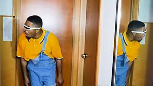 Zsur catches his stepmom masturbating her big tits!