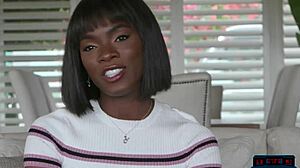 Tall Black Milf Model Ana Foxxx Strips And Takes A Hot Bath