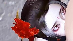 Medusa Queen Rides Monster Cock Deeply