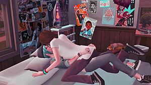 Perverted Futanari Chloe Sets Up Hard Anal and Facefuck