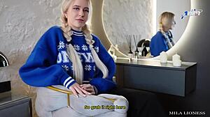 hot cheeky stepsister moves in, ready to share pussy in taboo roleplay