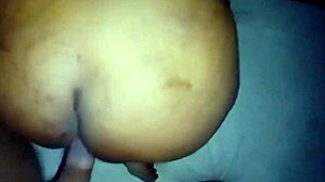 I stuck it in her ass right away!