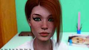 Hey, opening up to busty redhead about cheating ex turns hot! 🔥