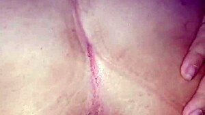 unknown woman asks for company then anal creampie