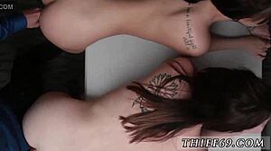 chubby teen explores her body for the first time in a petty theft story