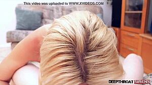 Nadia White's Extreme Deepthroat POV