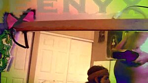 Deenyx and partner with big cocks in gay crossdressing