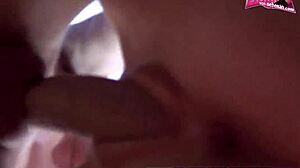 Petite German Blonde Teen 18+ Gets First Creampie in Tight Pussy