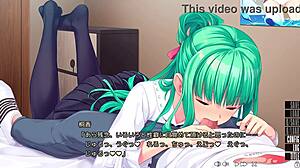 Kirika Plays Hentai Game With Small Breasts