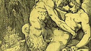 In this vintage erotic illustration, what anime hentai secrets does it hold?