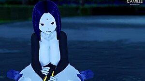 Raven From Teen Titans Gives Horny JOI And Facial In Dark Forest With Big Thighs