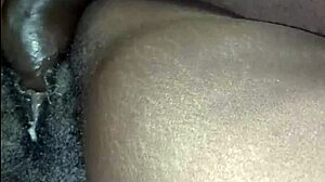 Thick ebony girl gets interracial fucking in bonus clips