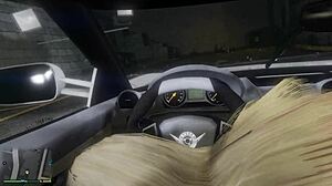 In GTA 5, first person hooker experience begins.
