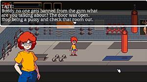 Muscular Girl Sucks Cock After Gym Training