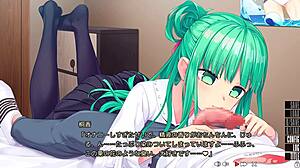 Kirika Plays Hentai Game With Small Breasts