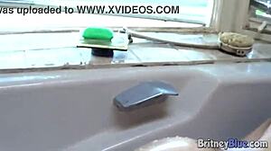 Britney Blue, You Teasing with That Pussy Play in Bath!