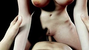 wow! tomboy rides cock hard!