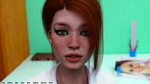 Hey, opening up to busty redhead about cheating ex turns hot! 🔥