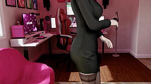 3D POV Cute Asian Babe Have A HARDCORE SEX With BIG COCK