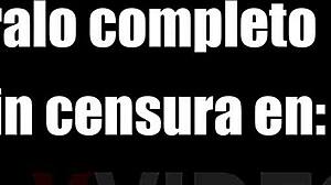 Latina BBW MILF Gives Intense Blowjob At New Year's Party