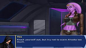 Star Wars Orange Trainer Part 51: Cosplay with Alien Sith Girls