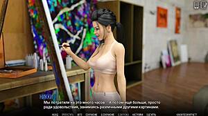 Descriptive Gameplay Of University Of Problems Part 17 With Hentai Masturbation And Fingering Scenes