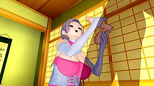 Cute Girl In Maid Costume Excites In 3d Hentai 83