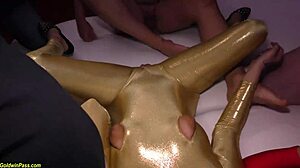 rough spandex groupsex orgy with swingers at the party