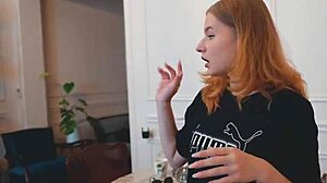 master roughly fucks teen student on creaky bed