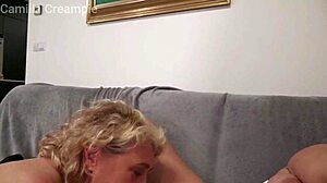 Fat European Mature In MFF Threesome With Kathy Deep