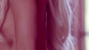 All Natural Petite Blonde Elsa Jean Masturbates